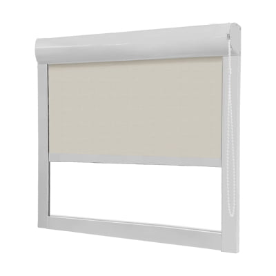 Cortina Rolô Blackout Caixa Box Tecido Pinpoint