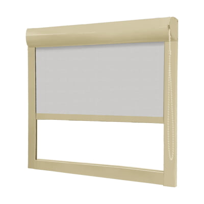 Cortina Rolô Blackout Caixa Box Tecido Pinpoint