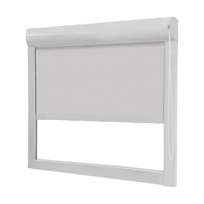 Cortina Rolô Blackout Caixa Box Tecido Pinpoint