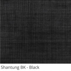 Cortina Painel Preta Tecido Blackout Coleção Shantung Cor Black