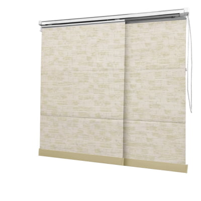 Cortina Painel Natural Tecido Blackout Coleção TJ Cor 2606