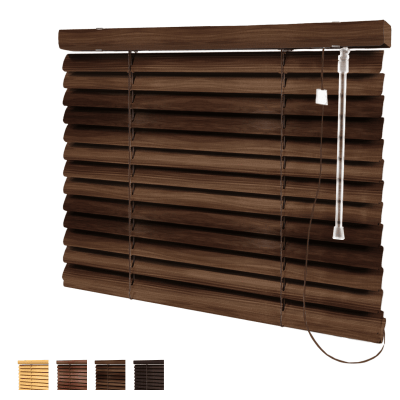 Persiana Horizontal Pvc Madeira