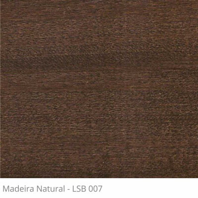 Persiana Horizontal 50mm Madeira Natural com Fita Decorativa