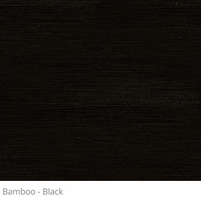 Persiana Horizontal 50mm Madeira Bamboo com Fita Decorativa