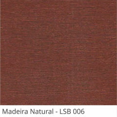Persiana Horizontal 50mm Madeira Natural