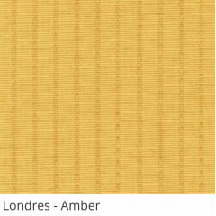 Persiana Vertical Amarela Tecido Translúcido Coleção Londres Cor Amber 