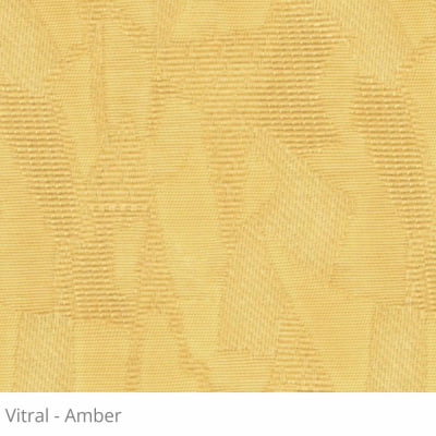 Persiana Vertical Amarela Tecido Translúcido Coleção Vitral Cor Amber Persiana Vertical Amarela Tecido Translúcido Coleção Vitral Cor Amber