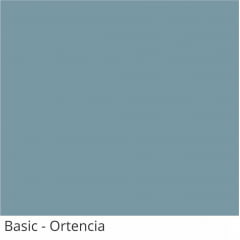 Persiana Vertical Azul PVC Coleção Basic Cor Ortencia 