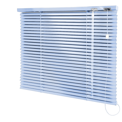 Persiana Horizontal Alumínio Azul Coleção 25mm Blackout Cor 163 Persiana Horizontal Alumínio Azul Coleção 25mm Blackout Cor 163