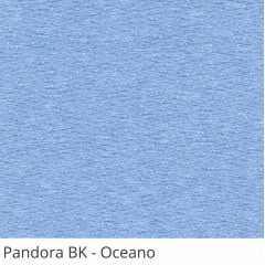 Persiana Vertical Azul Claro Tecido Blackout Coleção Pandora Cor Oceano