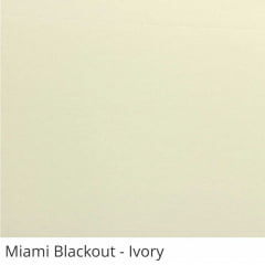 Cortina Rolô Bege Tecido Blackout Coleção Miami Cor Ivory