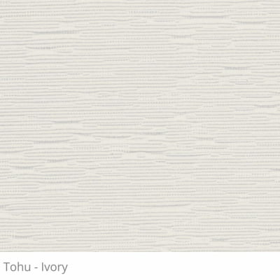 Cortina Rolô Off White Tecido Translúcido Coleção Tohu Cor Ivory
