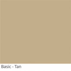 Persiana Vertical Bege PVC Coleção Basic Cor Tan
