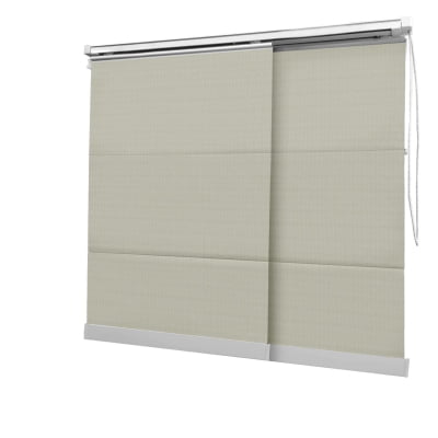 Cortina Painel Bege Tecido Blackout Coleção Denver Cor Cream