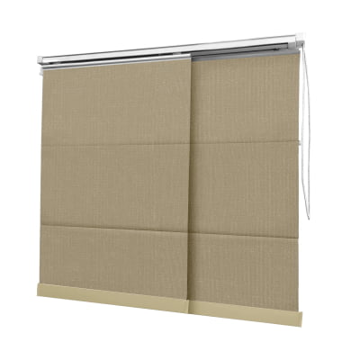 Cortina Painel Bege Tecido Blackout Coleção Picasso Cor Beige