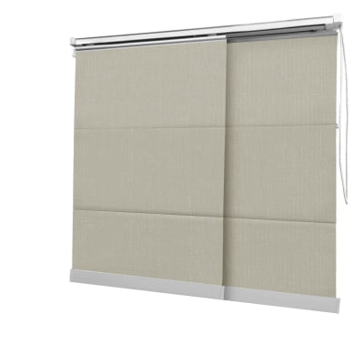 Cortina Painel Bege Tecido Blackout Coleção Picasso Cor Cream