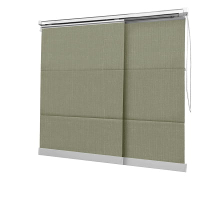 Cortina Painel Bege Tecido Blackout Coleção Picasso Cor Gold
