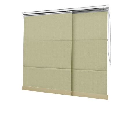 Cortina Painel Bege Tecido Blackout Coleção Singular Cor Sand