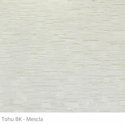 Cortina Painel Bege Tecido Blackout Coleção Tohu Cor Mescla