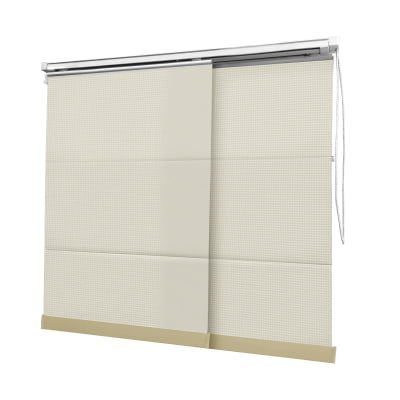 Cortina Painel Bege Tecido Tela Solar Coleção Screen 3% Cor Beige