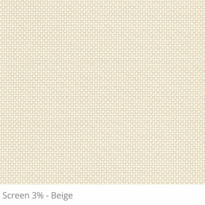 Cortina Painel Bege Tecido Tela Solar Coleção Screen 3% Cor Beige