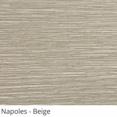 Cortina Painel Bege Tecido Translúcido Coleção Nápoles Cor Beige