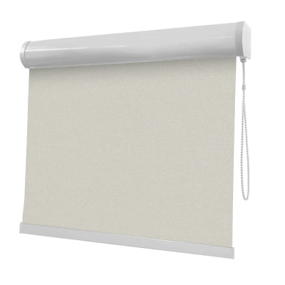 Cortina Rolô Bege Tecido Blackout Coleção Ducatti Cor Cream