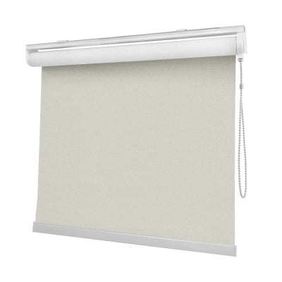 Cortina Rolô Bege Tecido Blackout Coleção Ducatti Cor Cream
