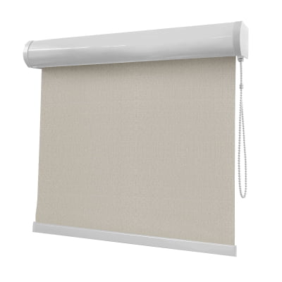 Cortina Rolô Bege Tecido Blackout Coleção Hannover Cor Beige