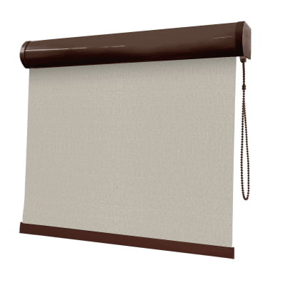 Cortina Rolô Bege Tecido Blackout Coleção Hannover Cor Beige