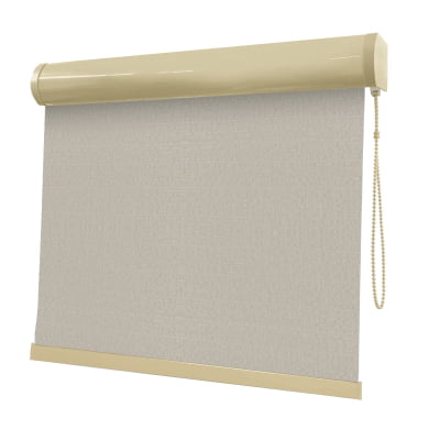 Cortina Rolô Bege Tecido Blackout Coleção Hannover Cor Beige