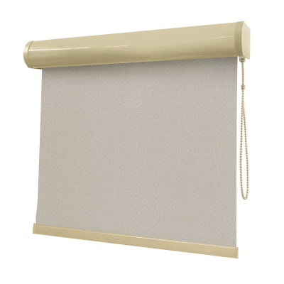 Cortina Rolô Bege Tecido Blackout Coleção Hannover Cor Beige