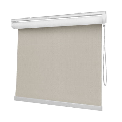 Cortina Rolô Bege Tecido Blackout Coleção Hannover Cor Beige