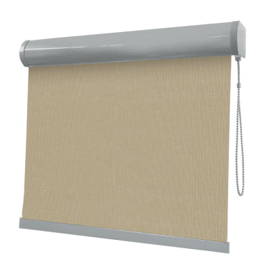 Cortina Rolô Bege Tecido Blackout Coleção Picasso Cor Beige