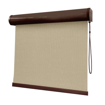 Cortina Rolô Bege Tecido Blackout Coleção Picasso Cor Beige