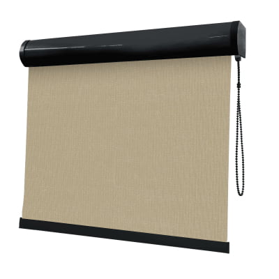 Cortina Rolô Bege Tecido Blackout Coleção Picasso Cor Beige