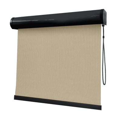 Cortina Rolô Bege Tecido Blackout Coleção Picasso Cor Beige