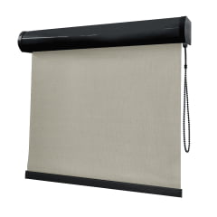 Cortina Rolô Bege Tecido Blackout Coleção Picasso Cor Cream