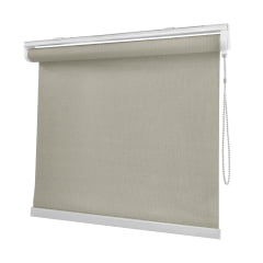 Cortina Rolô Bege Tecido Blackout Coleção Picasso Cor Cream