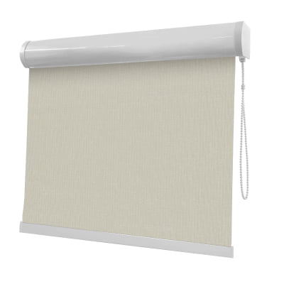 Cortina Rolô Bege Tecido Blackout Coleção Picasso Cor Cream