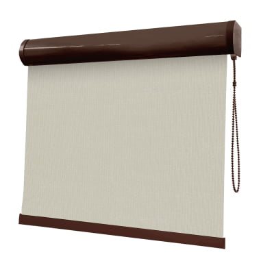 Cortina Rolô Bege Tecido Blackout Coleção Picasso Cor Cream