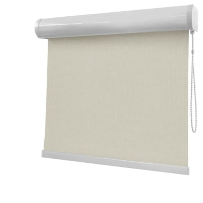 Cortina Rolô Bege Tecido Blackout Coleção Picasso Cor Cream