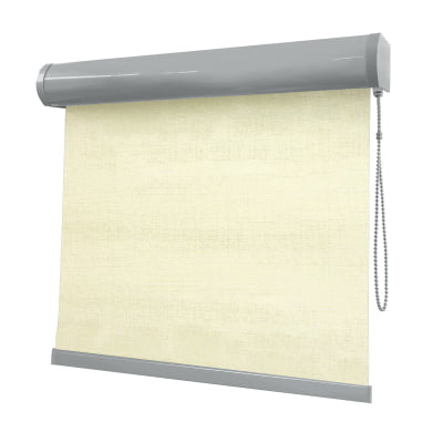 Cortina Rolô Bege Tecido Blackout Coleção Stucco Cor Linen