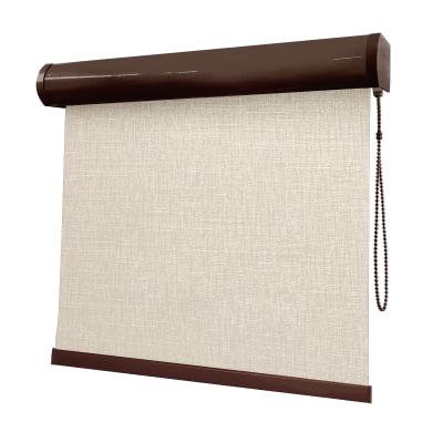 Cortina Rolô Bege Tecido Blackout Coleção Stucco Cor Sand