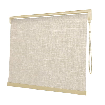 Cortina Rolô Bege Tecido Blackout Coleção Stucco Cor Sand
