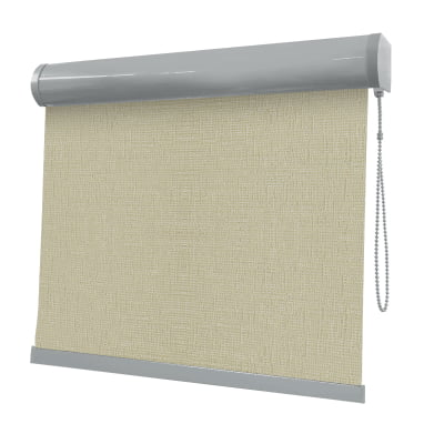 Cortina Rolô Bege Tecido Blackout Coleção TJ5661 Cor Beige