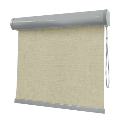 Cortina Rolô Bege Tecido Blackout Coleção TJ5661 Cor Beige