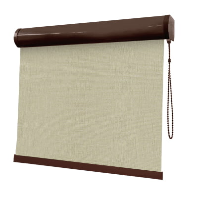 Cortina Rolô Bege Tecido Blackout Coleção TJ5661 Cor Beige