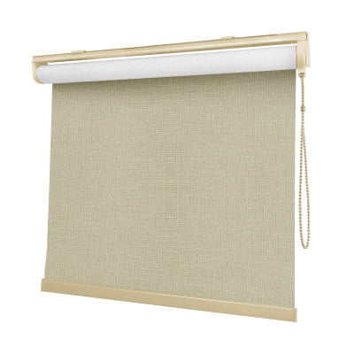 Cortina Rolô Bege Tecido Blackout Coleção TJ5661 Cor Beige