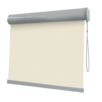 Cortina Rolô Bege Tecido Tela Solar Coleção Screen 3% Cor Beige